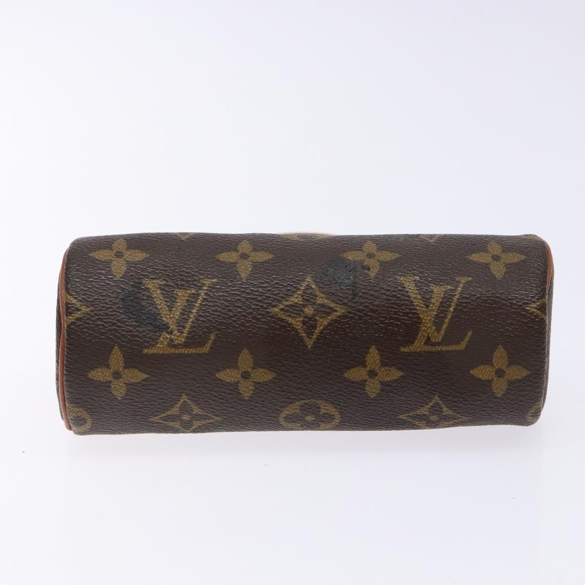 Louis Vuitton Papillon Pochette Monogram Canvas, BROWN, CANVAS, Handbag