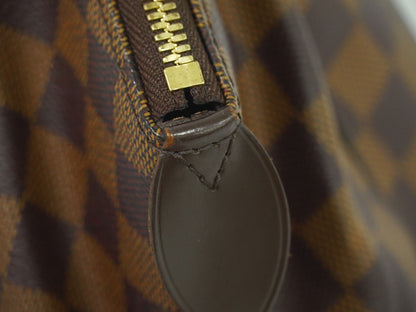 Louis Vuitton Verona Handbag Damier, BROWN, CANVAS, Handbag