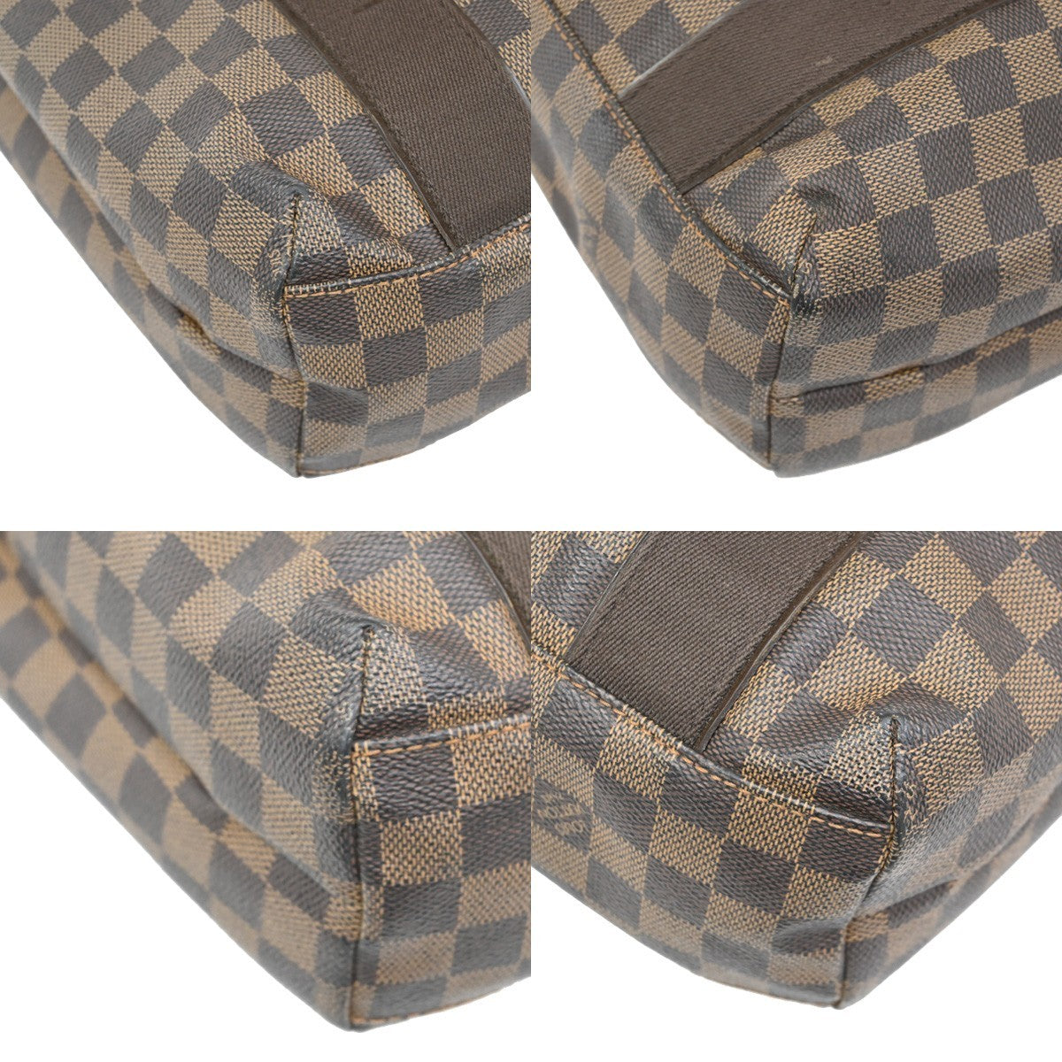 Louis Vuitton Cabas Beaubourg Damier, BROWN, CANVAS, Tote bag