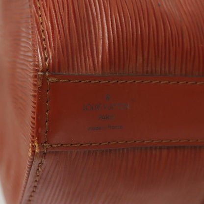 Louis Vuitton Vintage Sac d'Epaule Handbag Epi Leather, BROWN, LEATHER, Handbag