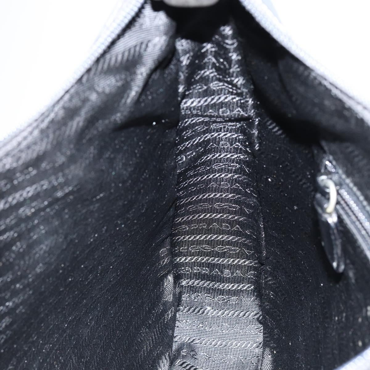 Prada Vintage Handbag Leather, BLACK, LEATHER, Shoulder bag