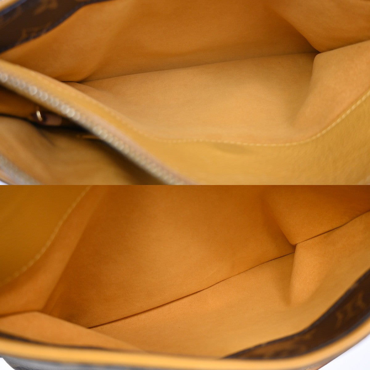 Louis Vuitton Pallas Tote Monogram Canvas with Leather, BROWN, CANVAS, Tote bag