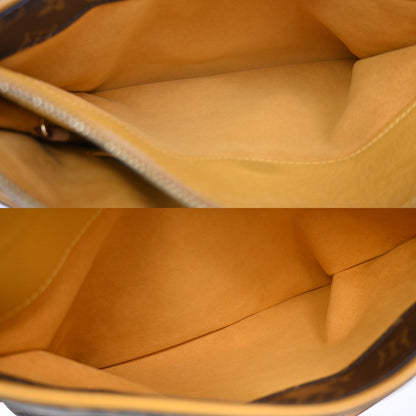 Louis Vuitton Pallas Tote Monogram Canvas with Leather, BROWN, CANVAS, Tote bag