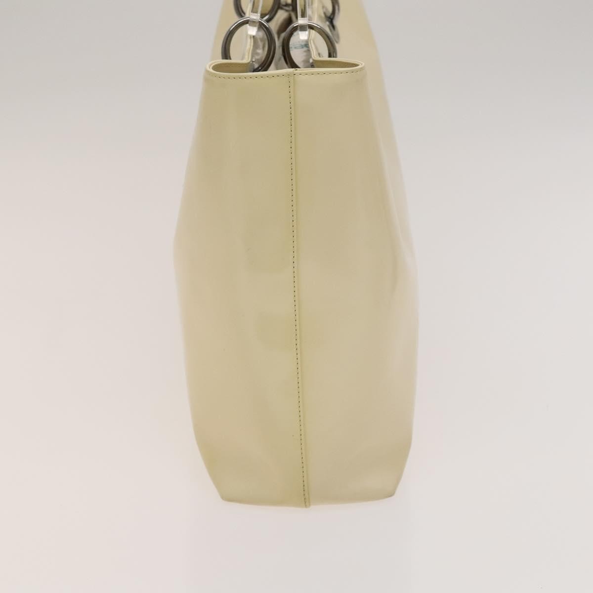 Christian Dior Vintage Lady Dior Patent Patent leather, BEIGE, PATENT_LEATHER, Handbag