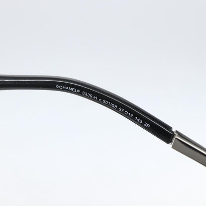 Chanel Logo CC Sunglasses Metal, BLACK, METAL, Sunglasse