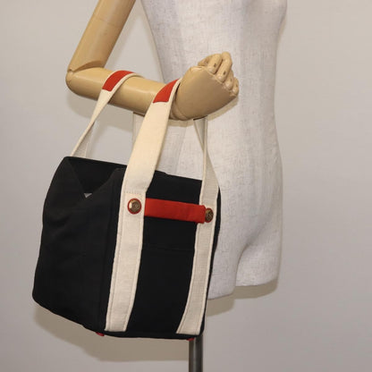 Chanel Chocolate Bar Coco Mark handbag Canvas, NAVY, CANVAS, Handbag