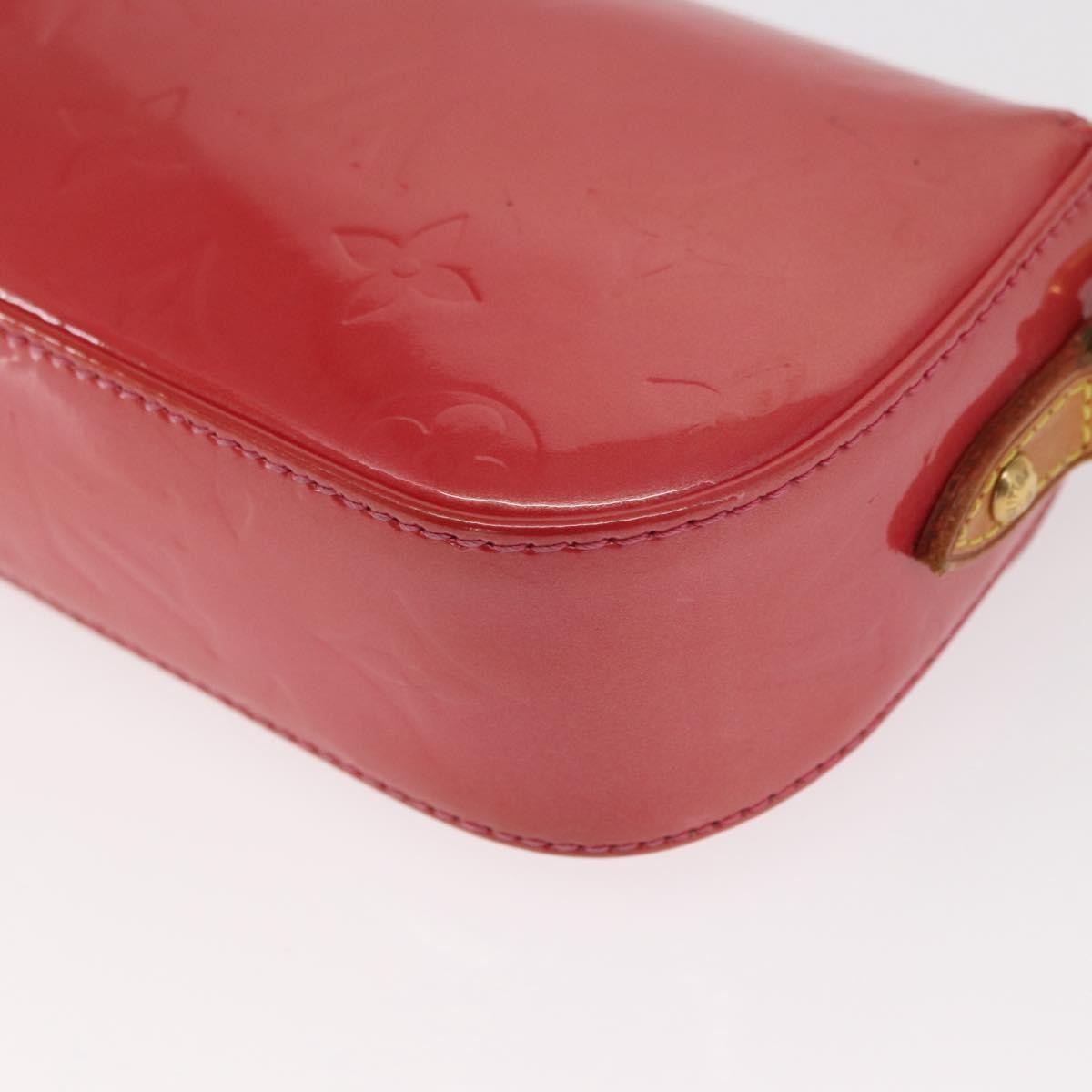 Louis Vuitton Malibu Street Handbag Monogram Vernis, RED, PATENT_LEATHER, Clutche & pouche