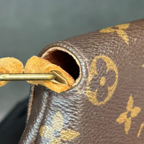 Louis Vuitton Musette Handbag Monogram Canvas, BROWN, CANVAS, Shoulder bag