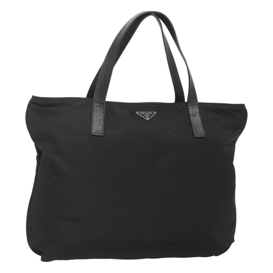 Prada Vintage Tote Tessuto, BLACK, NYLON, Tote bag