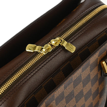 Louis Vuitton Triana Bag Damier, BROWN, CANVAS, Handbag