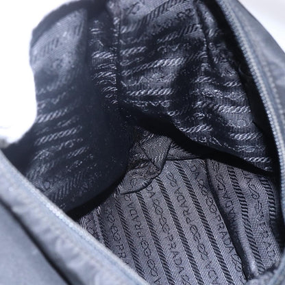 Prada Hobo Tessuto, BLACK, NYLON, Shoulder bag
