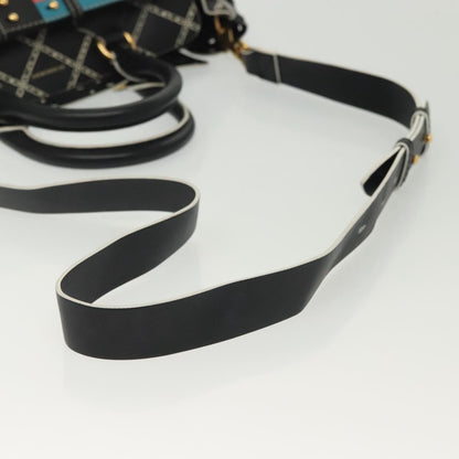 Burberry Belt Tote Perforated Leather, BLACK, LEATHER, Tote bag