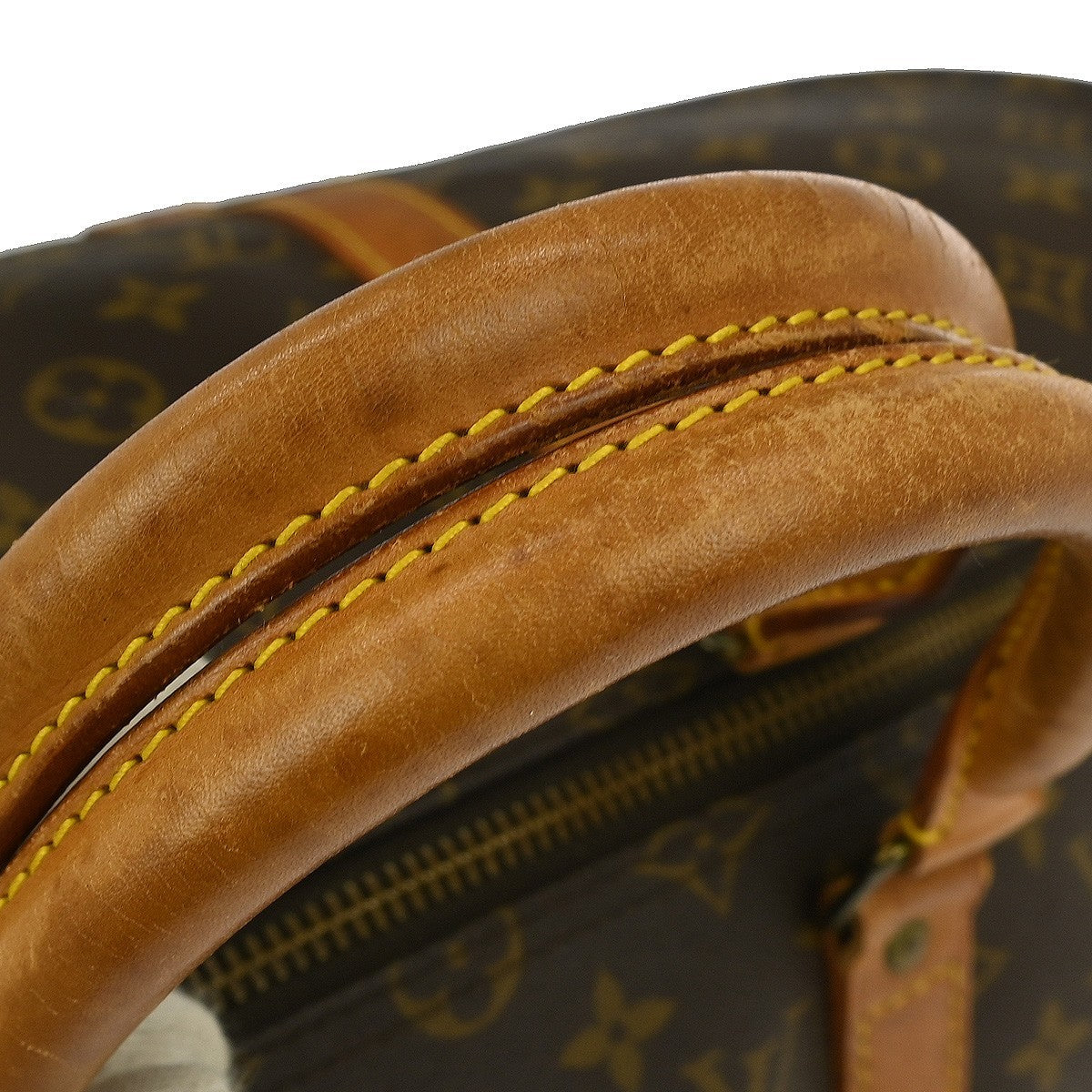 Louis Vuitton Keepall Bandouliere Bag Monogram Canvas, BROWN, CANVAS, Travel bag