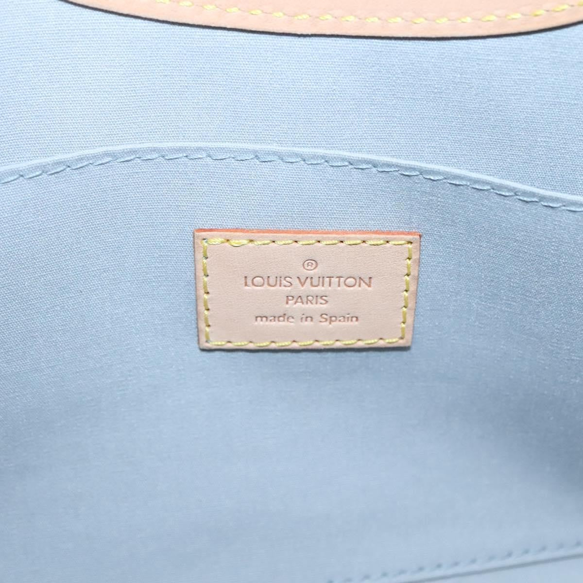 Louis Vuitton Roxbury Drive Handbag Monogram Vernis, BEIGE, PATENT_LEATHER, Handbag