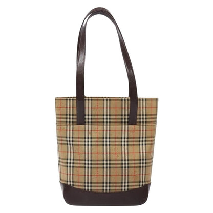 Burberry Nova Check Tote canvas check pattern, BEIGE, CANVAS, Tote bag