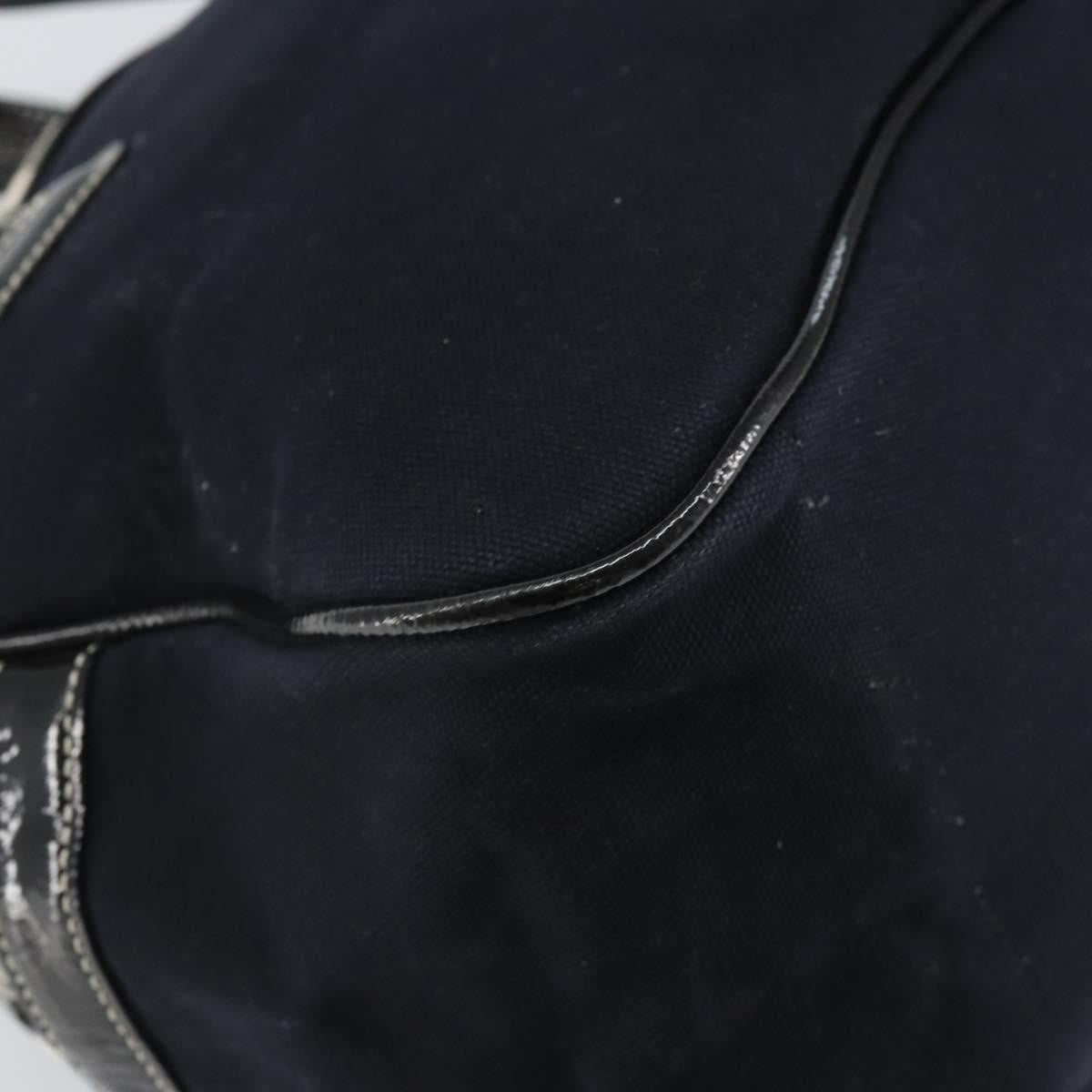 Burberry Blue Label Handbag Canvas, BLACK, CANVAS, Handbag