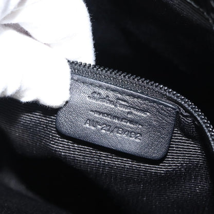 Salvatore Ferragamo Gancini Shoulder Bag Patent Leather, BLACK, PATENT_LEATHER, Shoulder bag