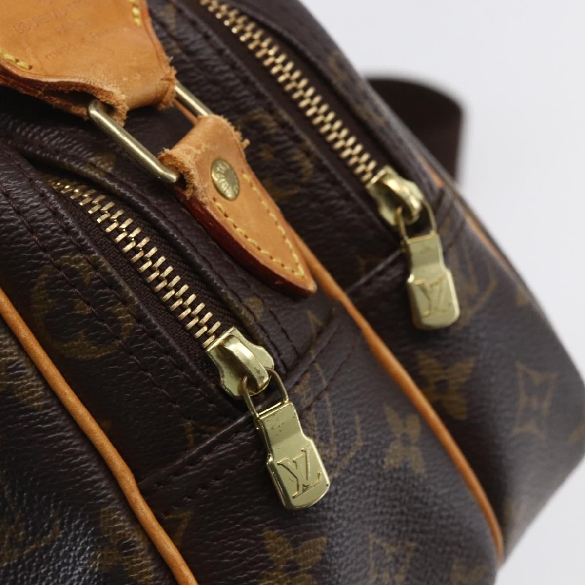Louis Vuitton Reporter Bag Monogram Canvas, BROWN, CANVAS, Shoulder bag