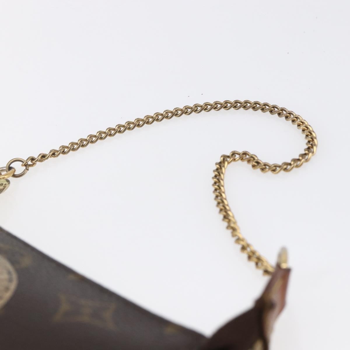 Louis Vuitton Pochette Accessoires Limited Edition Monogram Canvas, BROWN, CANVAS, Clutche & pouche