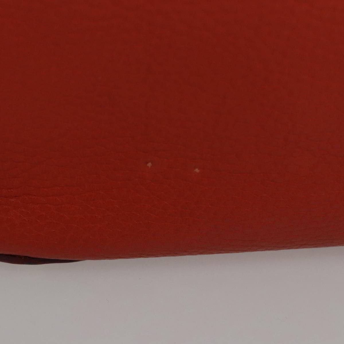 Salvatore Ferragamo Gancini handbag Leather, ORANGE, LEATHER, Handbag