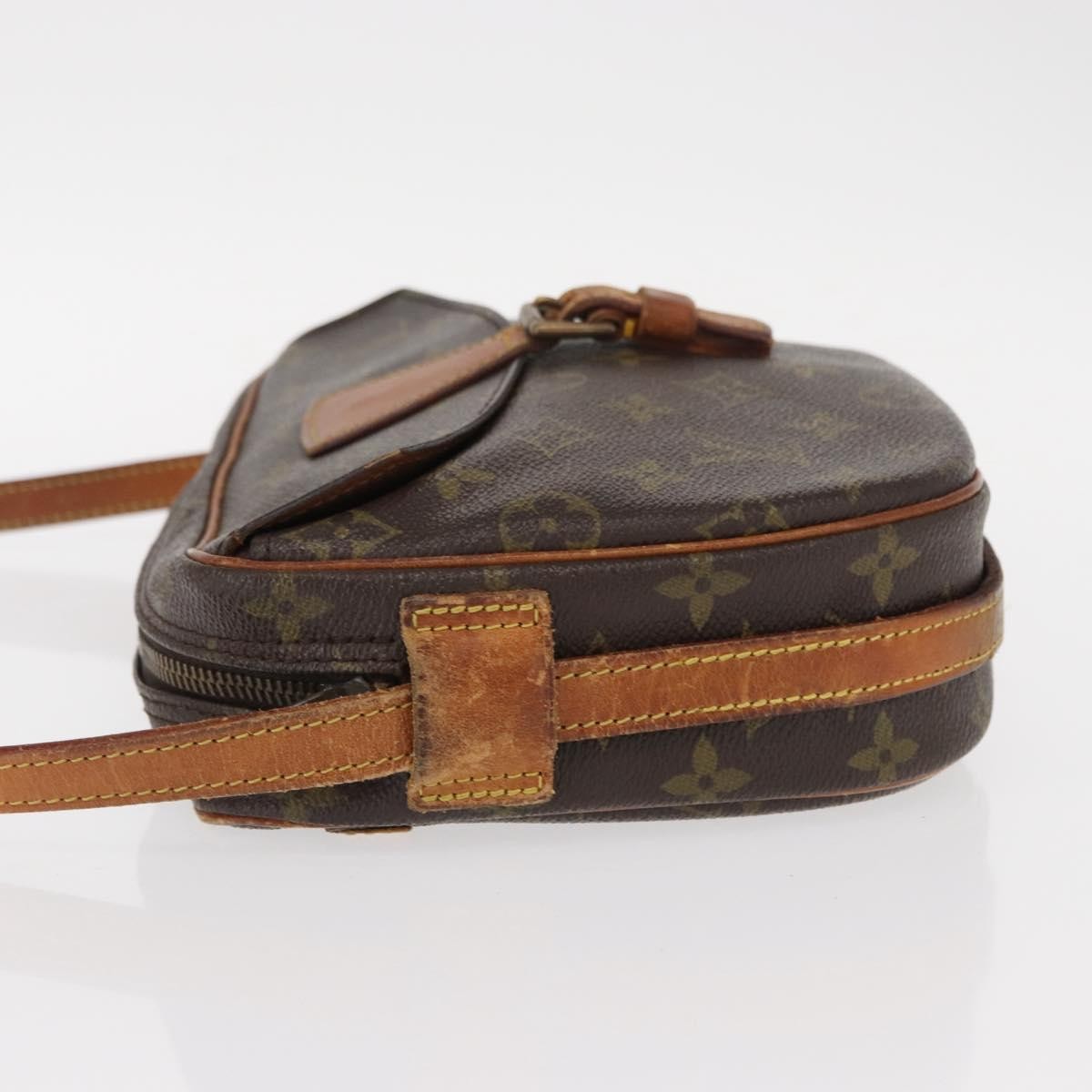 Louis Vuitton Jeune Fille Handbag Monogram Canvas, BROWN, CANVAS, Shoulder bag