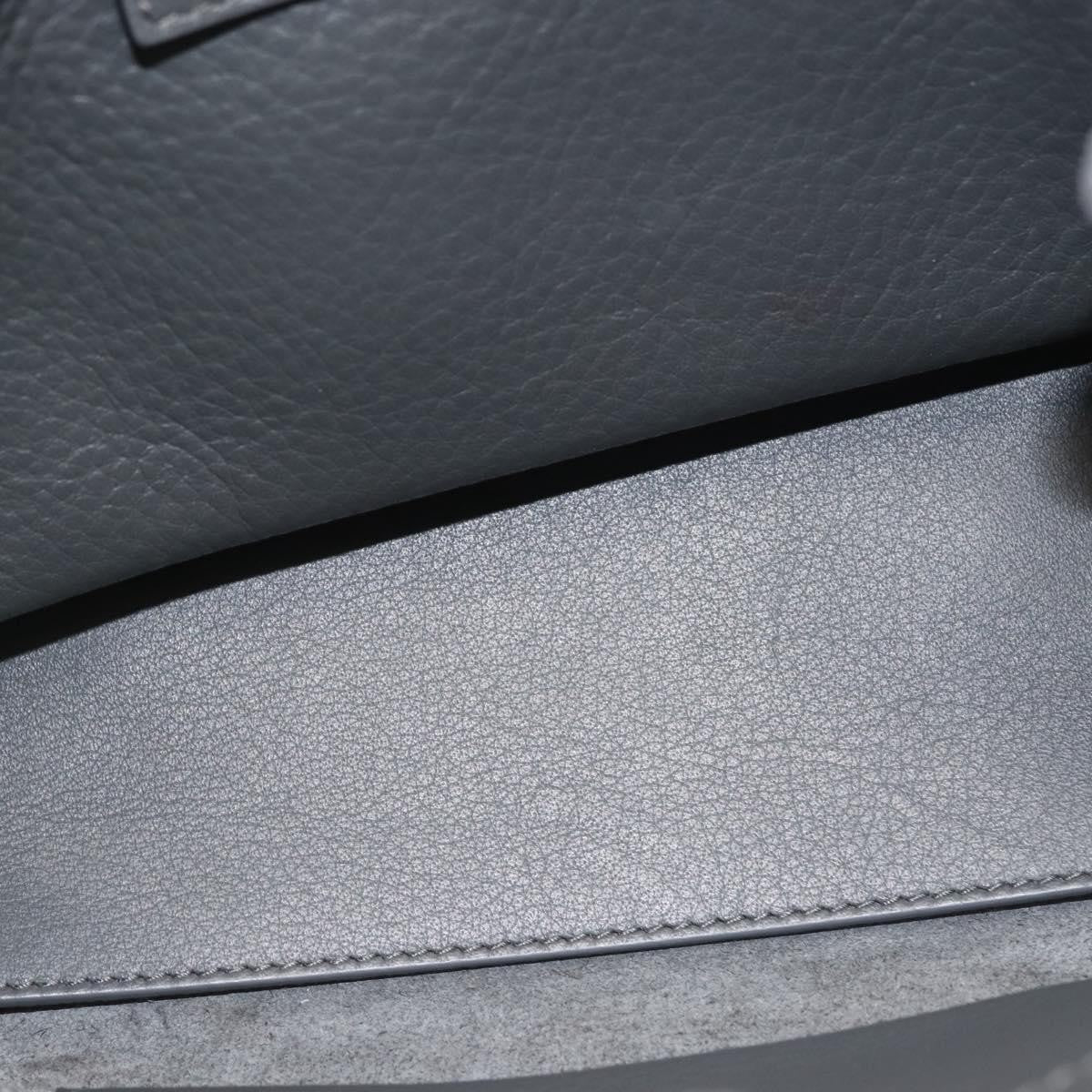 Balenciaga Papier A4 Zip Around Classic Studs Bag Leather, GRAY, LEATHER, Handbag