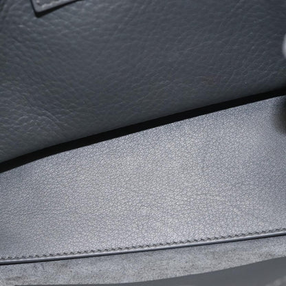 Balenciaga Papier A4 Zip Around Classic Studs Bag Leather, GRAY, LEATHER, Handbag
