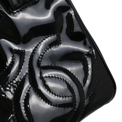 Chanel Triple CC Tote Patent, BLACK, PATENT_LEATHER, Handbag