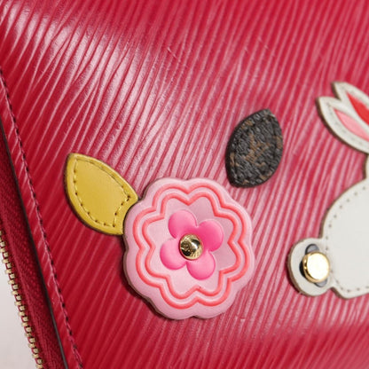 Louis Vuitton Zippy Wallet NM Epi Leather, RED, LEATHER, Wallets