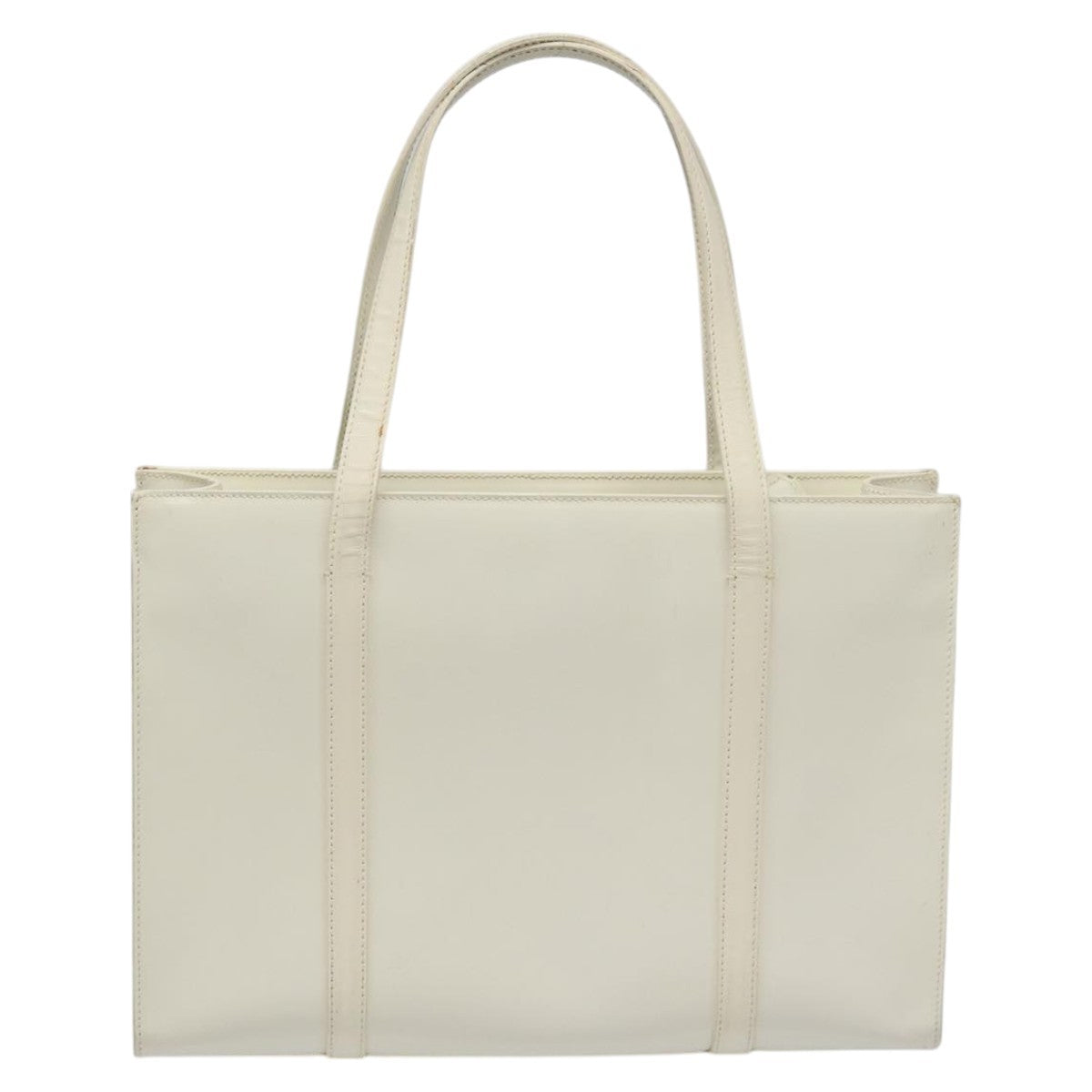 Prada Vintage Handbag Patent leather, WHITE, PATENT_LEATHER, Handbag