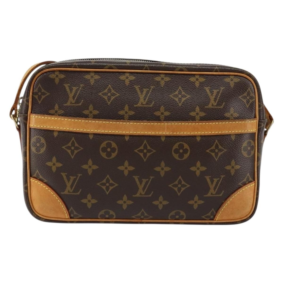Louis Vuitton Trocadero Handbag Monogram Canvas, BROWN, CANVAS, Shoulder bag