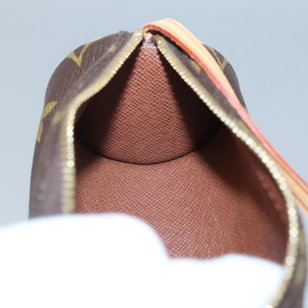 Louis Vuitton Papillon Pochette Monogram Canvas, BROWN, CANVAS, Handbag