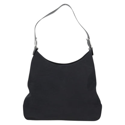 Salvatore Ferragamo Vala Shoulder Bag Nylon, BLACK, NYLON, Shoulder bag