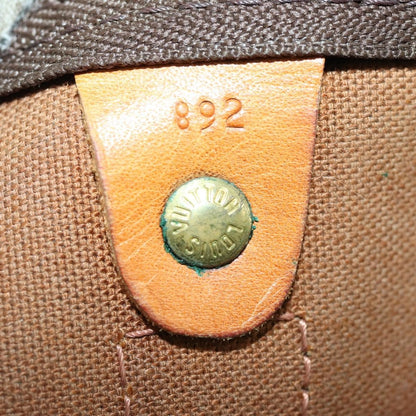 Louis Vuitton Keepall Bag Monogram Canvas, BROWN, CANVAS, Travel bag