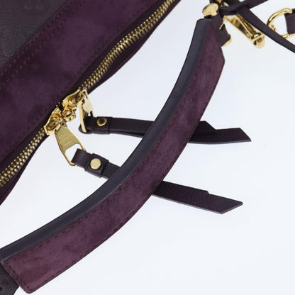 Louis Vuitton Audacieuse Handbag Monogram Empreinte Leather, PURPLE, LEATHER, Shoulder bag