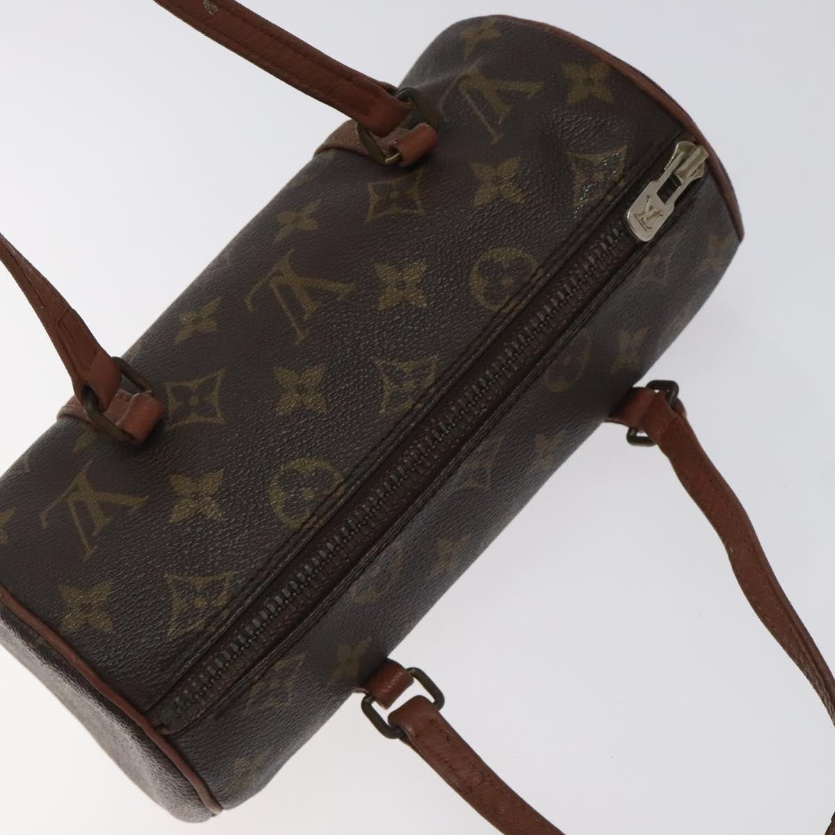 Louis Vuitton Papillon Handbag Monogram Canvas, BROWN, CANVAS, Handbag