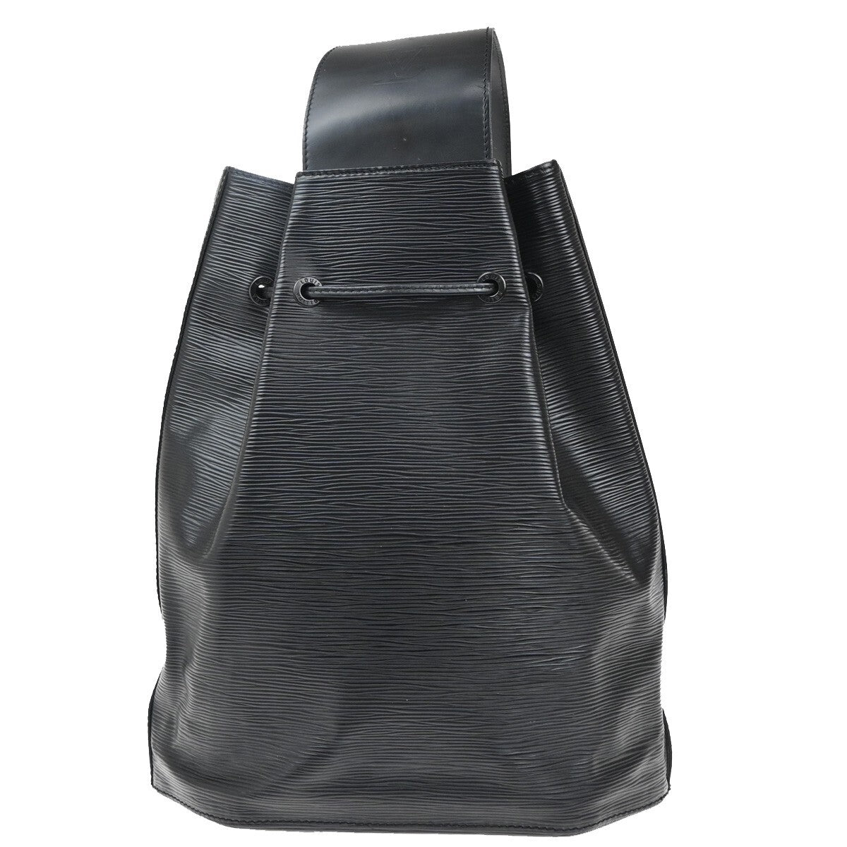 Louis Vuitton Vintage Sac d'Epaule Handbag Epi Leather, BLACK, LEATHER, Handbag