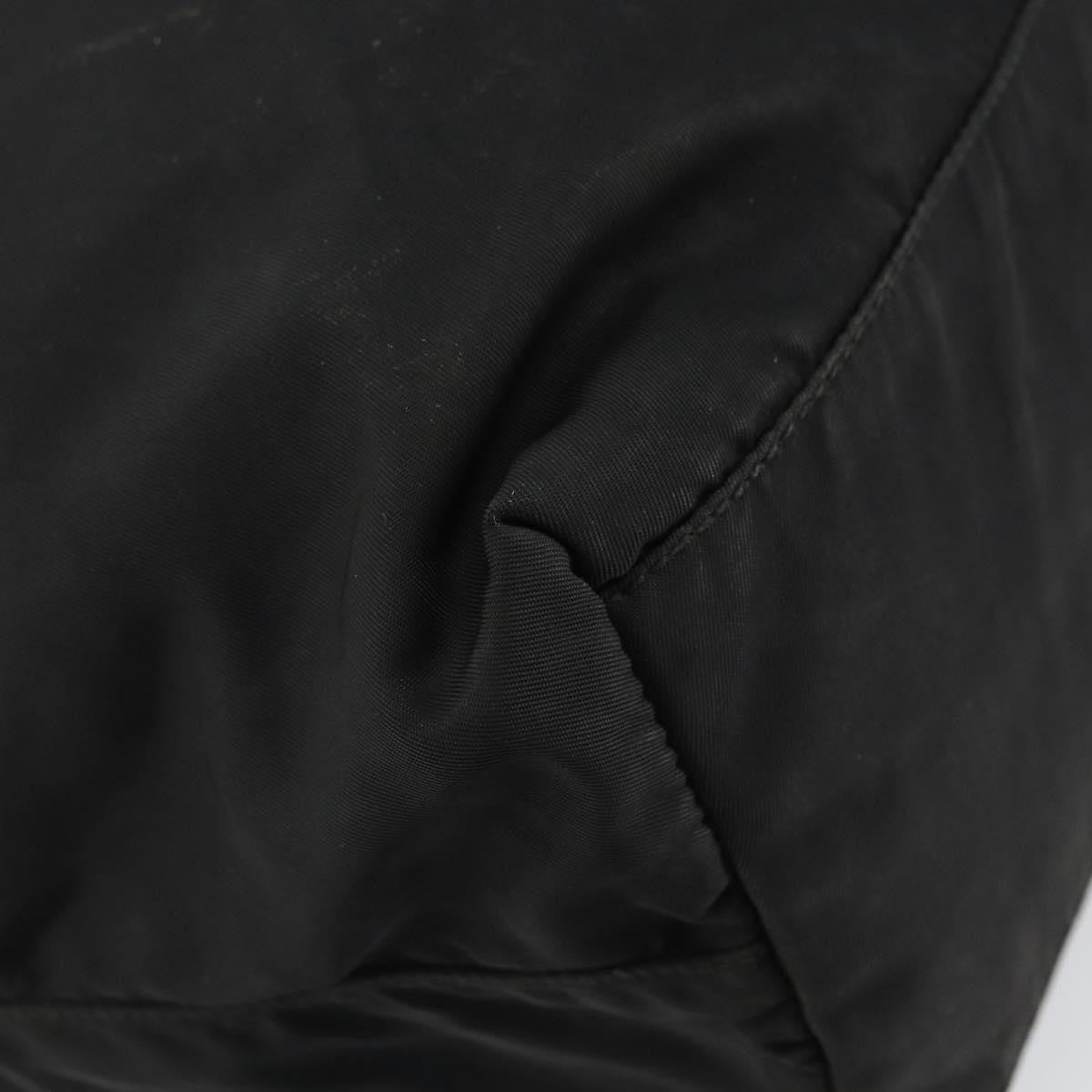 Prada Vintage Zip Tote Tessuto, BLACK, NYLON, Tote bag