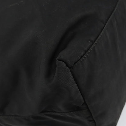 Prada Vintage Zip Tote Tessuto, BLACK, NYLON, Tote bag