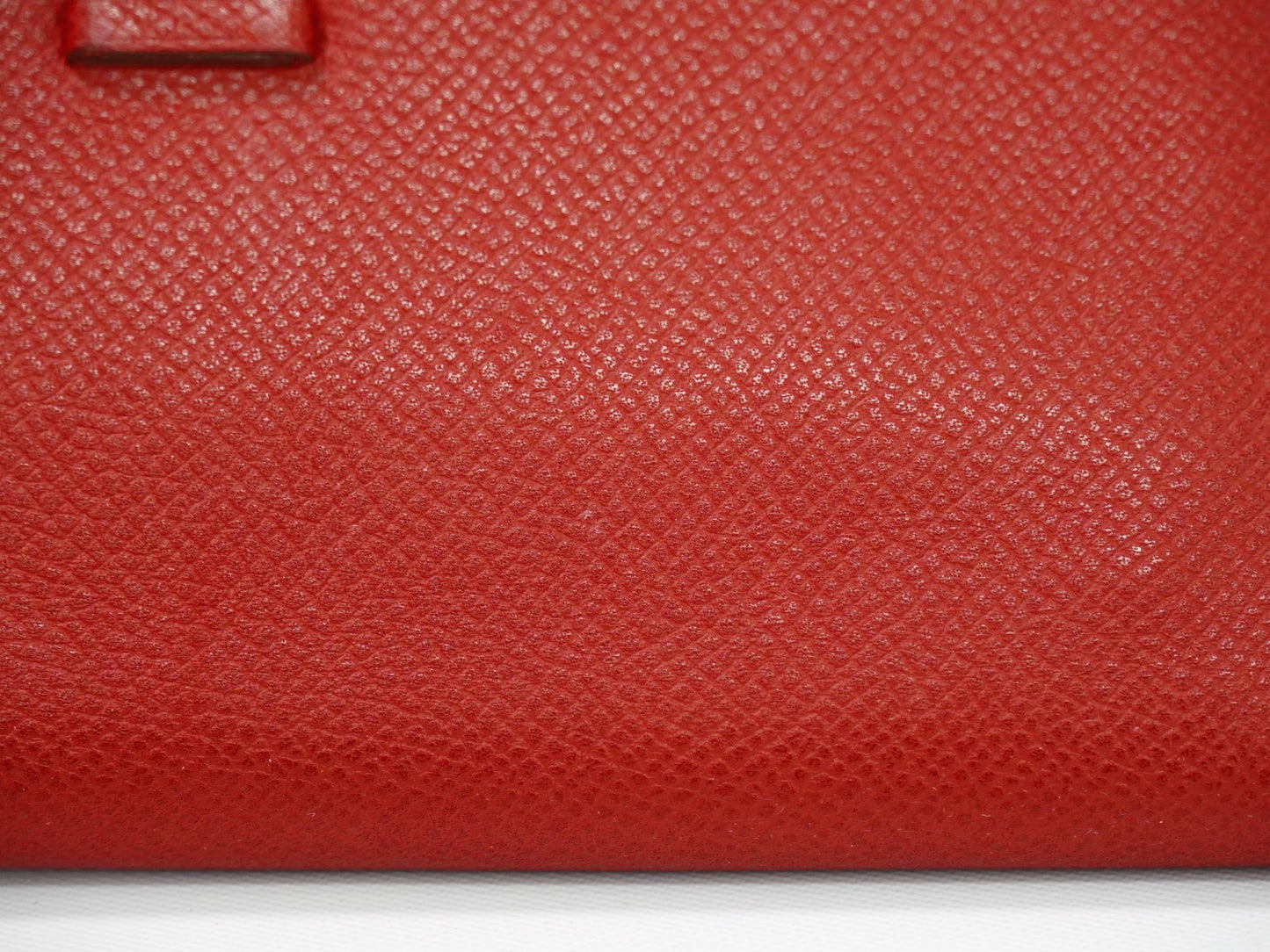Hermes Bearn Wallet Epsom, RED, LEATHER, Wallets