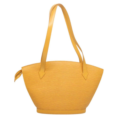 Louis Vuitton Saint Jacques Handbag Epi Leather, YELLOW, LEATHER, Handbag