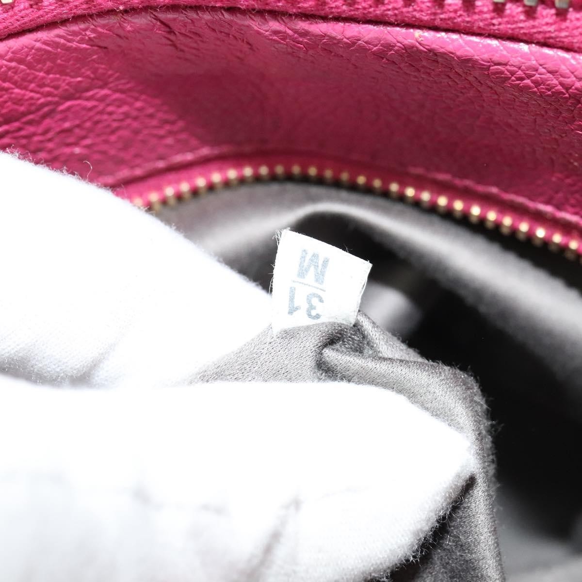 Miu Miu Madras Bowler Bag Leather, PINK, LEATHER, Handbag