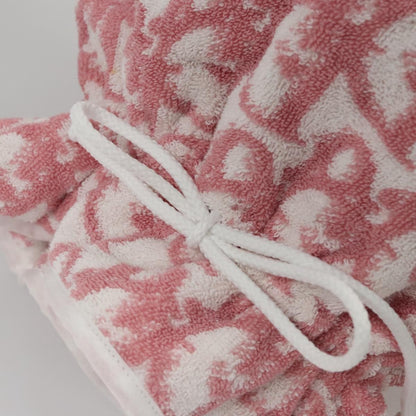 Christian Dior Vintage Trotter Pouch Pile, PINK, COTTON, Clutche & pouche