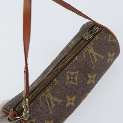 Louis Vuitton Papillon Pochette Monogram Canvas, BROWN, CANVAS, Clutche & pouche