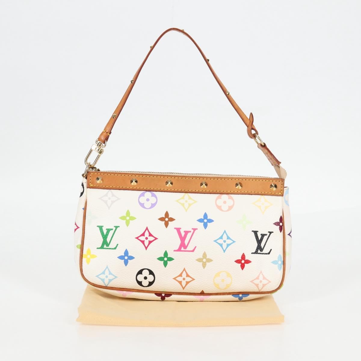 Louis Vuitton Pochette Accessoires Monogram Multicolor, MULTICOLOUR, CANVAS, Clutche & pouche