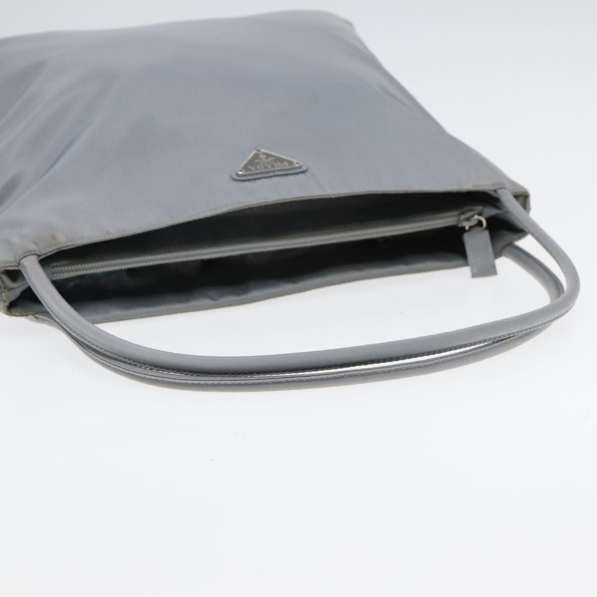 Prada Vintage Tote Tessuto, BLUE, NYLON, Tote bag