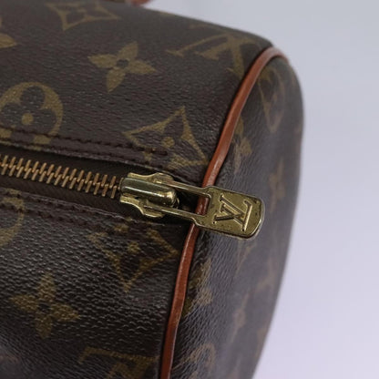 Louis Vuitton Papillon Handbag Monogram Canvas, BROWN, CANVAS, Handbag
