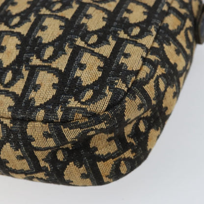 Christian Dior Vintage CD trotter Shoulder bag Canvas, NAVY, CANVAS, Shoulder bag