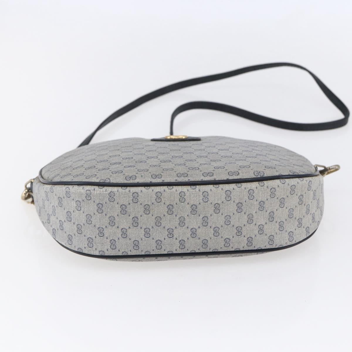Gucci Micro GG supreme shoulder bag GG canvas, NAVY, CANVAS, Shoulder bag