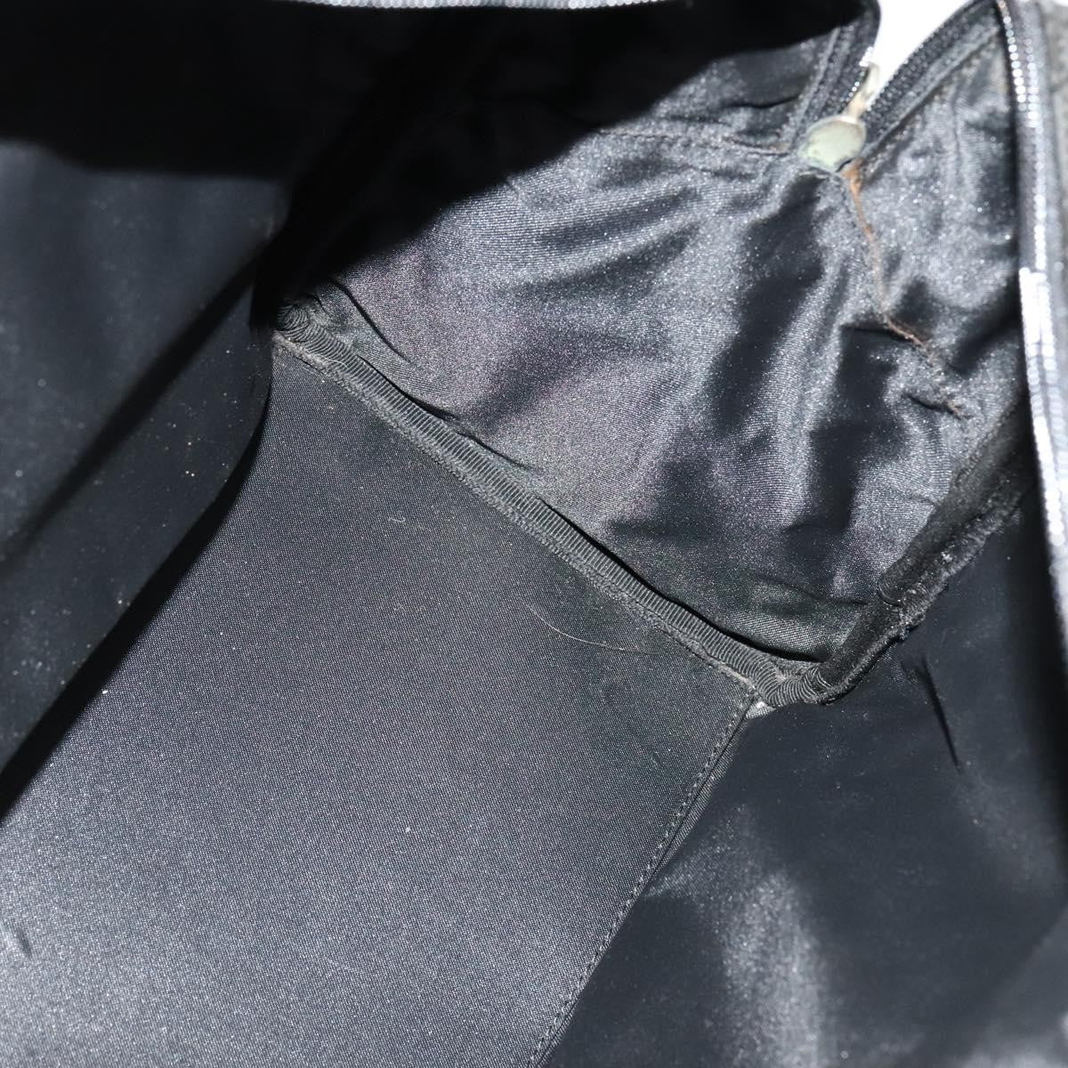 Gucci Vintage Boston Bag GG Canvas, BLACK, CANVAS, Travel bag